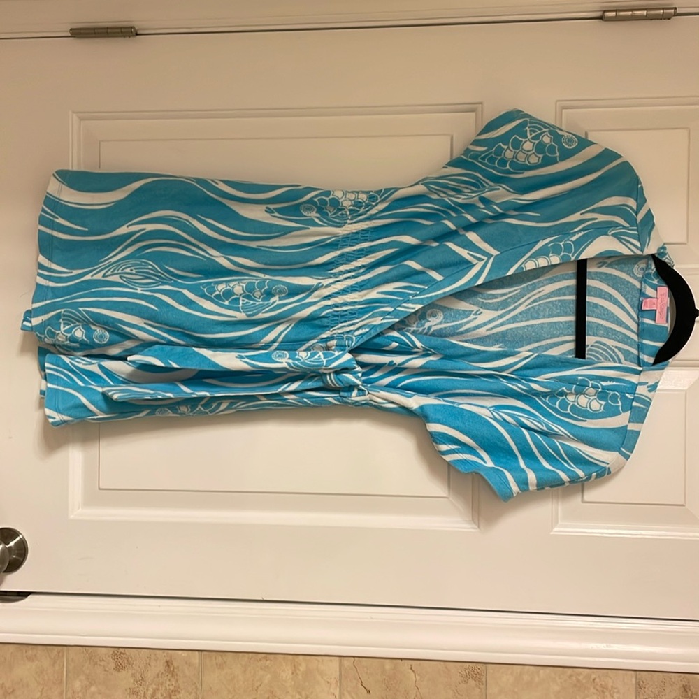 Lilly Terry Cloth wrap cover up